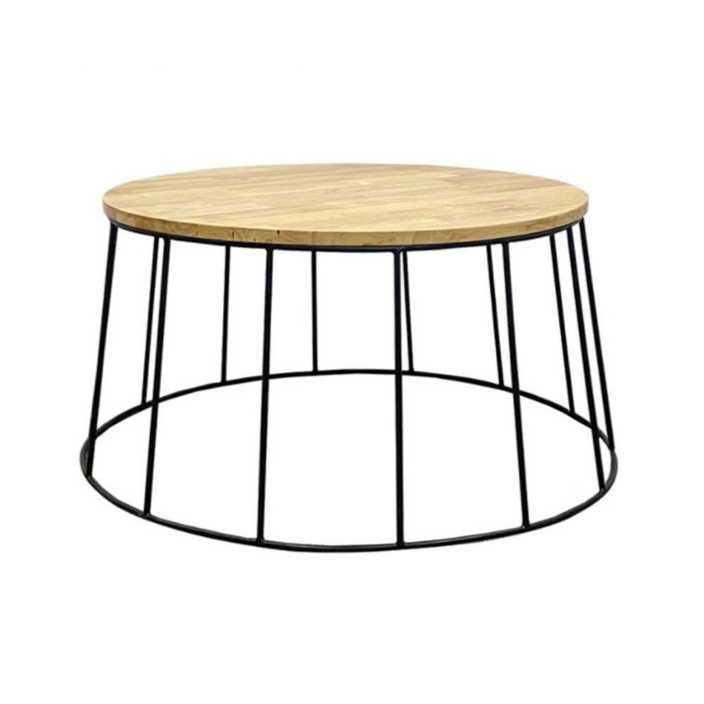 Metal Drum Coffee Table