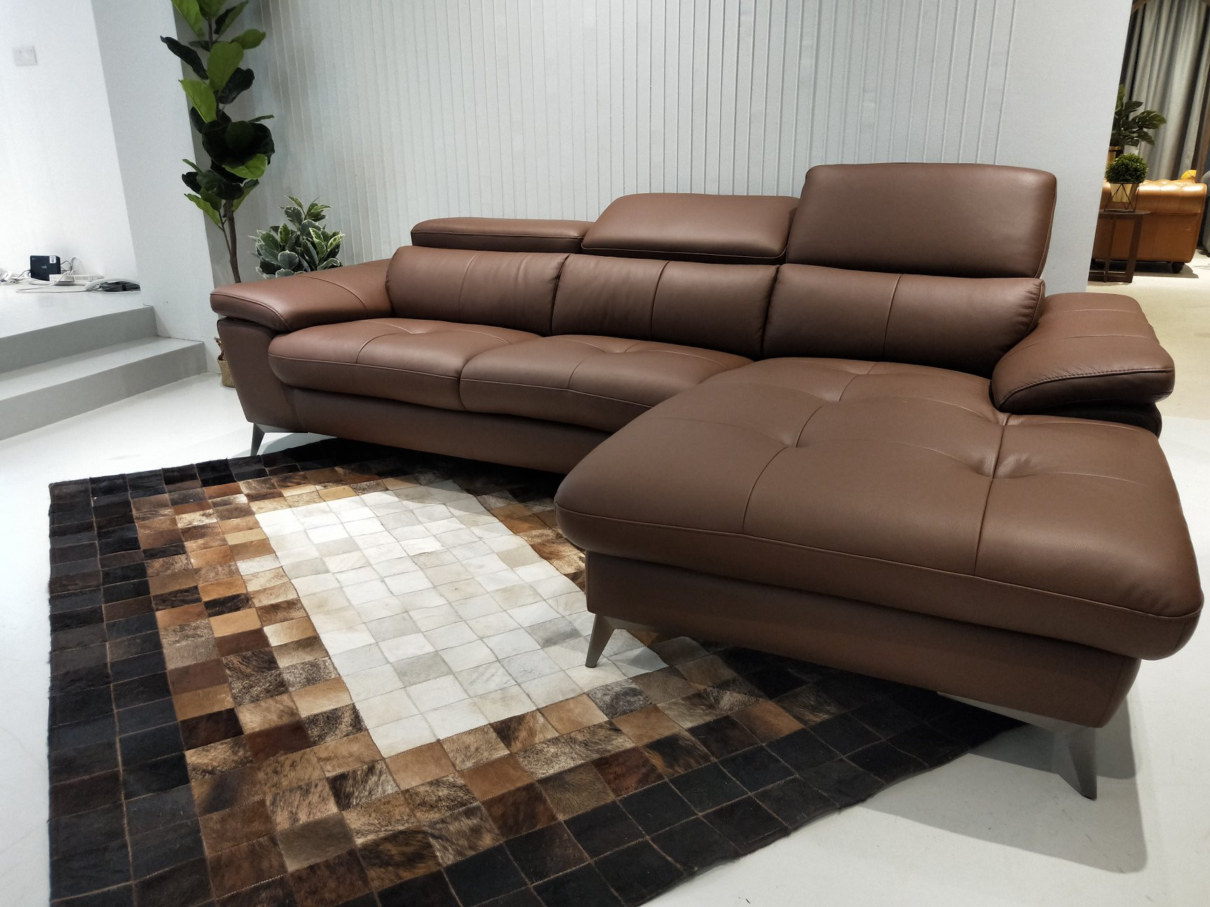 Buffalo 2+L Shape Leather Sofa