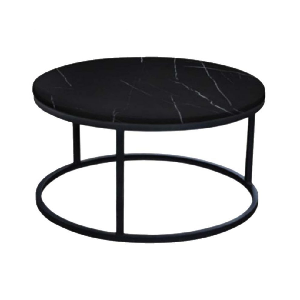 Conny Marble Coffee Table (Black)