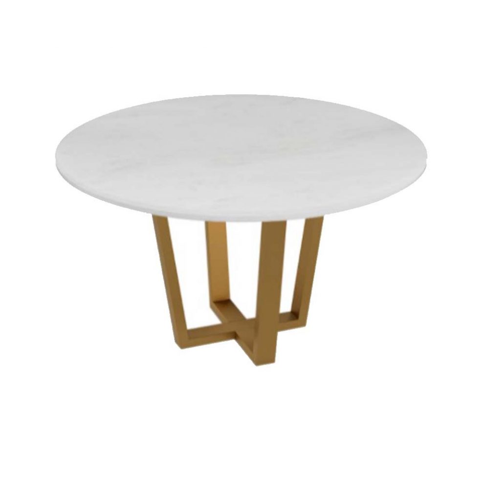 Orobico Round Marble Dining Table (150cmDia)